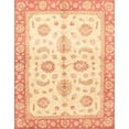 thumbnail image 1 of Ahgly Company Indoor Rectangle Abstract Brown Gold Oriental Area Rugs, 4' x 6', 1 of 6