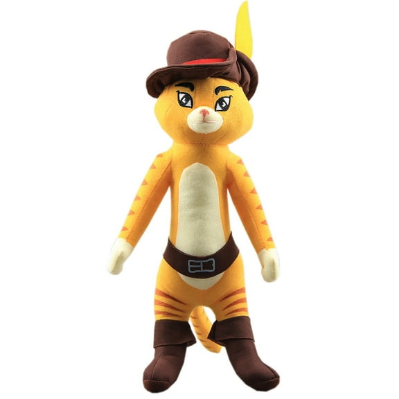 uiuoutoy Boots Cat Plush Toys Shrek Soft Paws Plush Toy Stuffed Animals 14'' 36 CM Kids Gift