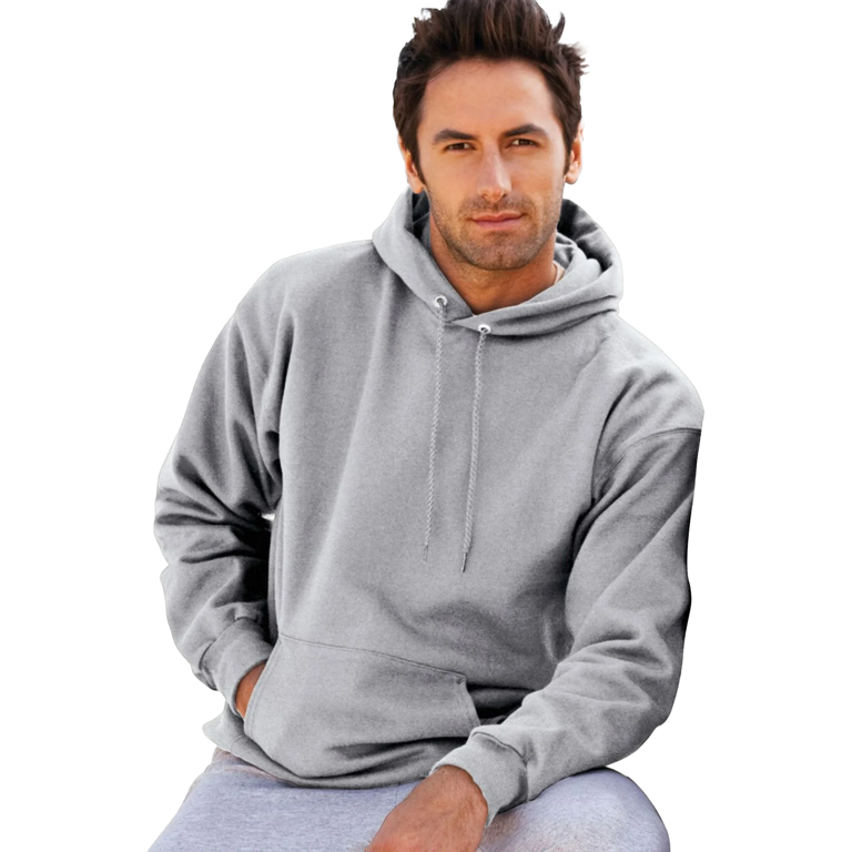 Hanes Mens Ultimate Cotton Hooded Sweatshirt Heavyweight Fleece