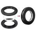 thumbnail image 2 of Curtain Grommet, Inner Diameter 1-9/16"(40mm) Curtain Eyelet Rings Roman Ring kit for Casement Eyelet Tool Accessory (Black), 2 of 5