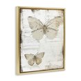 thumbnail image 3 of Stupell Industries Cottage Butterfly Journal Collage Gold Floating Frame Canvas Art, 17 x 21, by Riley B, 3 of 8