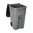 thumbnail image 5 of Rubbermaid Commercial Brute Rollout Container Square Plastic 50gal Gray 9W27GY, 5 of 8