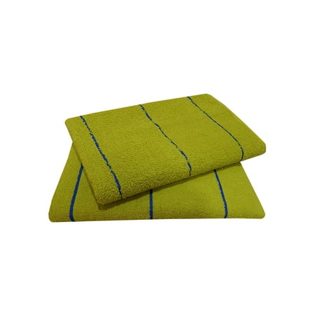 Mainstays Stripe Beach Towel - Yellow - 27" x 58" - 2 Pack
