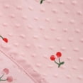 thumbnail image 6 of MOJOGO Women's Fit And Flare Dresses Sweetheart Cherry Print Midi Dress Flowy Smocked Waist Swing Dresses Summer Vintage Vacation Outfits Pink L, 6 of 9