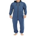 thumbnail image 3 of Solid Color Men‘s Hooded Jumpsuits Tracksuit Sweatshirts Rompers, 3 of 9