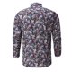 thumbnail image 1 of Camisas De Vestir Para Hombre 5xl Camisas de primavera y verano para hombres Camisa hawaiana de manga larga con estampado floral Botón de playa Camisa de oficina de trabajo Top (Multicolor, 5XL), 1 of 5