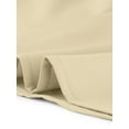 thumbnail image 4 of INSPIRE CHIC Women's Collared Top Peter Pan Collar Short Sleeve Button Front Shirts M Light Khaki, 4 of 5