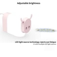 thumbnail image 2 of Luz De Noche De Pantorrilla, Lámpara Led De Escritorio Con Control Remoto, Lámpara Táctil Recargable, Luz De Noche De Brillo Ajustable Con 3 Colores De Iluminación Methold HA026992-01, 2 of 7