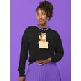 thumbnail image 2 of Cute Shiba In Box Sweatshirt Women -Image by Shutterstock, Female x-Large, 2 of 4