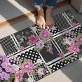 thumbnail image 4 of Pioneer Flower Floral Print Pattern Door Rugs,Washable Non Slip Door Mats Indoor,Decorative Door Mats,Entry Mat Indoor for Entrance,Bedroom,Kitchen,Bathroom,20"x32", 4 of 6