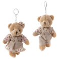 thumbnail image 3 of Llaveros de peluche Salvador Oso de flores para bolso, 3 of 10