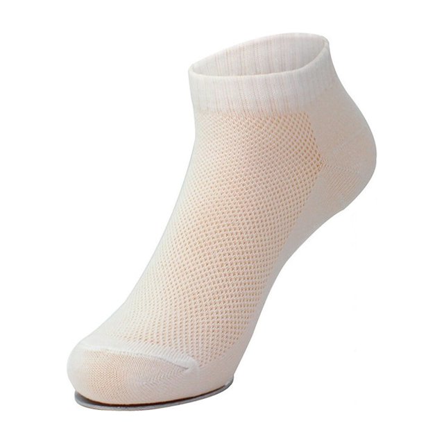 SNGMN Chaussettes de Compression Portables – Coton Léger Absorbant la Sueur pour Voyage et Activités Extérieures – Jetables et Réutilisables pour Hommes et Femmes (Blanc)