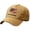 Khaki, variant on SIMDOO Freedom U.S. Flag Baseball Cap, Adjustable Retro Hat, Patriotic American Flag Design, Embroidered Lettering & Flag, Unisex Vintage Style Cap