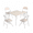 Beige, variant on VECELO Folding Square Table, Portable Card and Game Activity Table for Indoor or Outdoor, Black