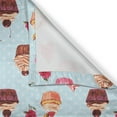 thumbnail image 4 of Ambesonne Cupcake Window Valance, Valentines Lovers Muffins, 54" X 18", Multicolor, 4 of 5