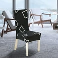 thumbnail image 4 of Funda Elástica Estampada para Silla - Cubre Protector Removible Decoración de Bodas y Eventos - Fundas Protectoras Ajustables, 4 of 10