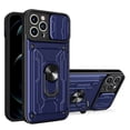 thumbnail image 1 of Funda de lujo para Samsung Galaxy S22, S21 Ultra, A73, A53, A33, A13, 5G, Protector de lente deslizante, multifunción, armadura dura C, 1 of 4