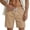 b-399Brown1646, variant on PIMSSY Men Shorts Lightweight Casual Linen Shorts For Summer Comfort And Relaxed Fit With Adjustable Drawstring And Side Pockets Solid Color Outdoor Male Trendy Bottoms