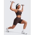 thumbnail image 3 of CRZ YOGA Butterluxe Biker Shorts Pockets 5" High Waisted Workout Athletic Yoga Womens, 3 of 5