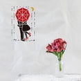thumbnail image 4 of Couple Stencils 11.7x8.3inch Rainy Night Stencil Couple with Umbrella Drawing Template Reusable Umbrella Rain Couple Stencil for Painting on Wood Tile Paper Fabric Floor Wall DIY, 4 of 7