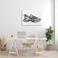 thumbnail image 2 of Stupell Industries Glam Fashion Running Shoe Sports Chic Sneaker Beauty & Fashion Painting Gallery Wrapped Canvas Print Wall Art, 30 x 40, 2 of 6