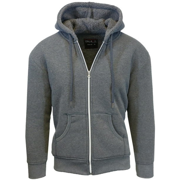 GBH - GBH Women's Loose Fit Oversize Full Zip Sherpa Lined Hoodie ...
