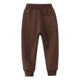 thumbnail image 4 of YOUYEDIAN Toddler Boys Sweatpants Fall Winter Casual Cotton Pants Fashion Comfy Trousers, 4 of 5