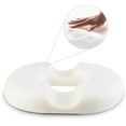 thumbnail image 2 of Lovote Donut Pillow Memory Foam Seat Cushion Hemorrhoid Tailbone Cushion Pain Relief， Black, 2 of 6