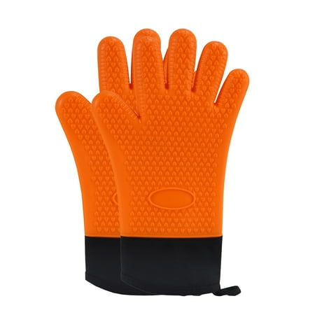 

Kitchen Silicone Oven Super Heat Barbecue Handle Hot Food On The Grill Skillet | Oven