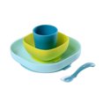 thumbnail image 1 of Set de 4 unidades con ventosa de silicona, color pavo real, de Meal Set Beaba, 1 of 5
