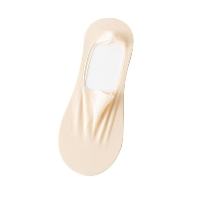 Women's Invisible Deodorant Socks for Summer Wear - Non-Slip Silicone Grip Socks with Breathable Thin Design, Comfortable for Daily Use and Active Lifestyles