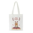 thumbnail image 2 of Scnor Store Non-Woven Fabric on Clearance- Easter Bunny Basket Bags for Kids,Canvas Cotton Personalized Candy Basket Rabbit, 2 of 7
