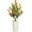Orange, variant on 4Ft Artificial Bushes with Camellia Flowers for Outdoors, Faux Plants Fall Trees Outdoor Fake Plants in Pots, Red Tree with Fall Flowers for Autumn Home Porch Front Door Indoor Outside Decor