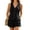 Black, variant on Lopecy-Sta Womens Matching Sets Sleeveless V Neck Vest Top and Relaxed Fit Shorts Fashion Going Out Two Piece Outfits for Summer Streetwear