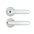 thumbnail image 1 of Door Lock, Black Fingerprint Electronic Smart Lock Dual Mode USB Rechargeable Door Lock Security Biometric Handle Lock for Apartment ,Easy to Install, 1 of 6