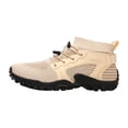 thumbnail image 5 of Barefoot Shoes Men Women Knit High Top Sneakers Breathable Antislip Outdoor Athletic Hiking Shoes Khaki Size 8.5, 5 of 5