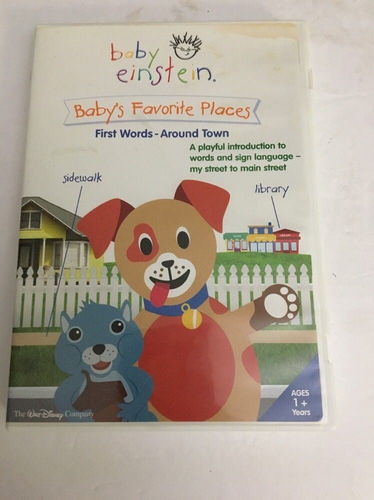 Baby Einstein Baby S Favorite Places First Words Around Town Walmart Com Walmart Com