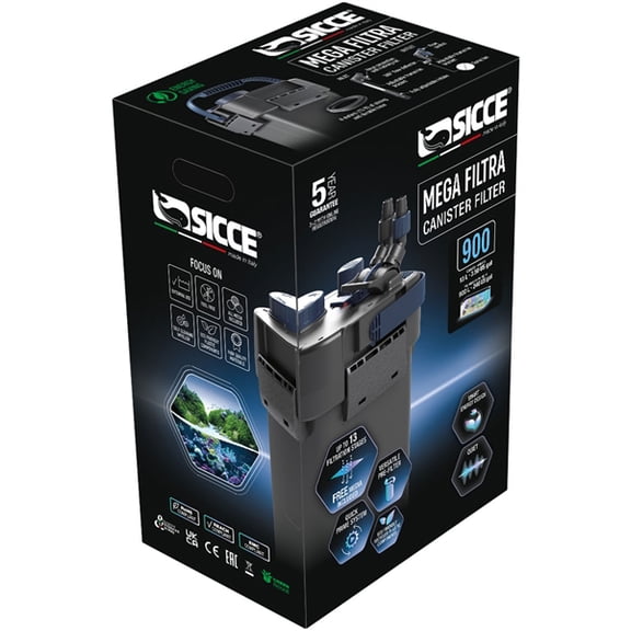Sicce MEGA Filtra 900 Canister Filter