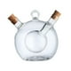 thumbnail image 3 of Dispensador de aceite y vinagre Macarena de vidrio transparente 2 en 1 para cocinar, 3 of 8