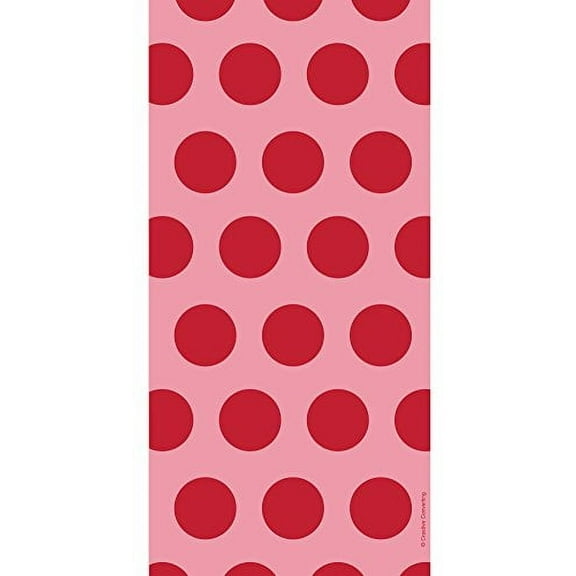 Creative Converting Red Polka Dot Gift Bags, 20 Count
