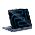 thumbnail image 3 of Pekarejue Wireless Keyboard Case Compatible with 2025 iPad Air 13-inch (M3-M2) & iPad Pro 13" M4, iPad Pro 12.9-inch (6th-3rd Gen): Rotatable Pencil Holder Multi-Touch Trackpad RGB Backlit Navy Blue, 3 of 6