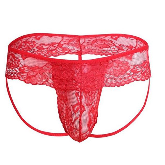 Calzoncillos De Encaje Transparentes Para Hombres Ropa Interior Bragas