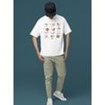 thumbnail image 2 of Celestial Zodiac Emoji - Astrology Horoscope Constellation Men's T-shirt, 2 of 4