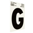 thumbnail image 3 of Hy-Ko 3" Reflective Vinyl Letter G, Self-Adhesive Sticker, Weather-Resistant, 3 of 8