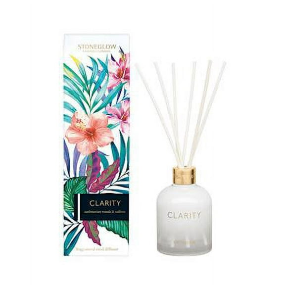 CLARITY Cashmerian Wood and Saffron Stoneglow Infusion Reed Diffuser 150 ml
