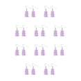 thumbnail image 3 of Jumpingount Gancho para la oreja Dibujos animados Color caramelo Regalo del día de San Valentín Decoraciones para dama Pendiente de gota Patrón largo Violeta 10piezas Jumpingount CBP277145, 3 of 5