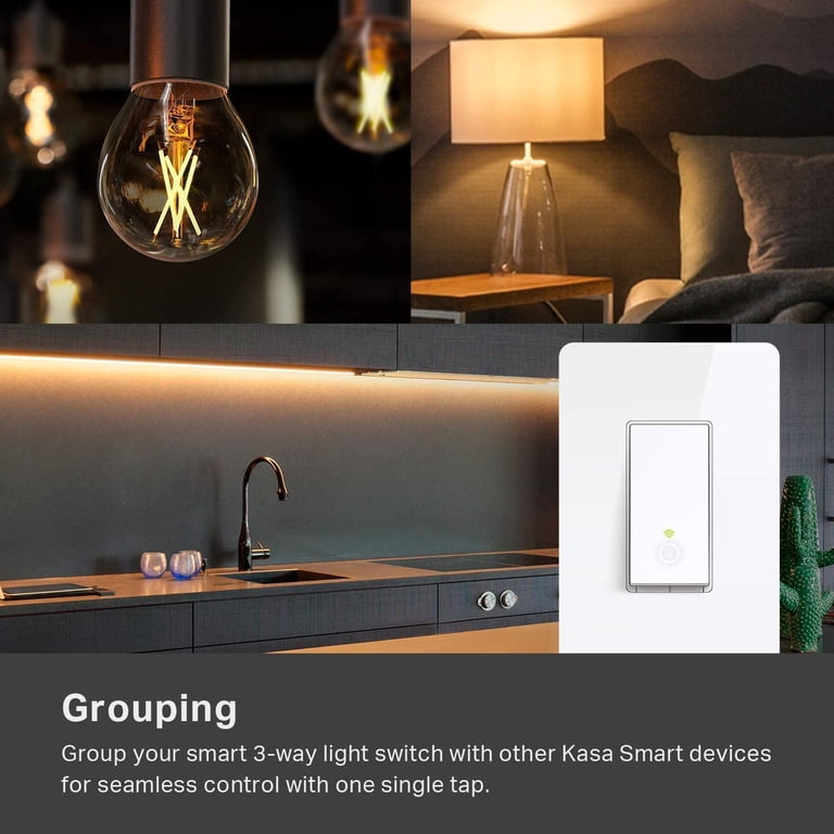 TP-Link Kasa Smart HS210, Kasa Smart 3 Way Switch - Walmart.com