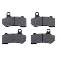 thumbnail image 1 of KMG Front Brake Pads Compatible with 2005-2008 Harley VRSCD Night Rod - Non-Metallic Organic NAO Brake Pads Set, 1 of 4