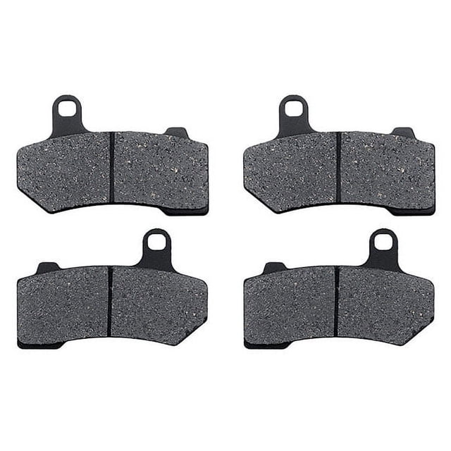 KMG Front Brake Pads Compatible with 2005-2008 Harley VRSCD Night Rod - Non-Metallic Organic NAO Brake Pads Set