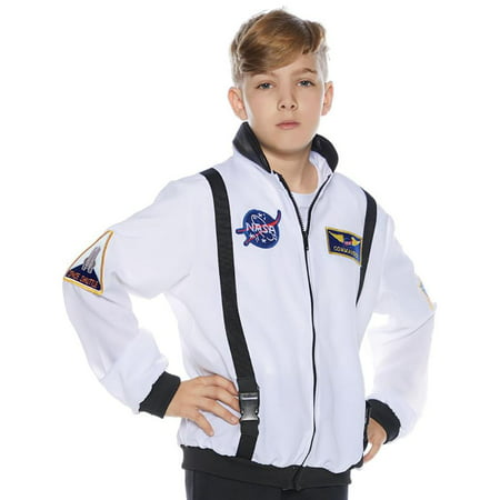 White Astro Jacket Child Halloween Costume